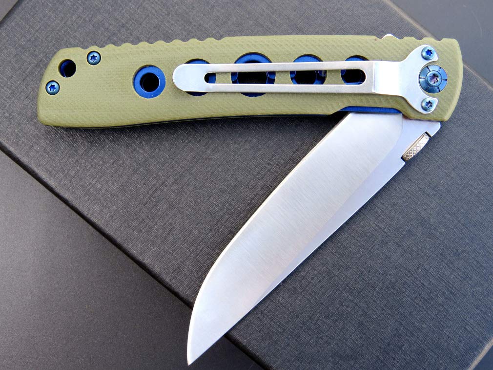 Eafengrow EF27 EDC Pocket Knife - Tactical Folding Knife with Stainless Steel Blade for Camping, Hiking, Survival & Outdoor Adventures