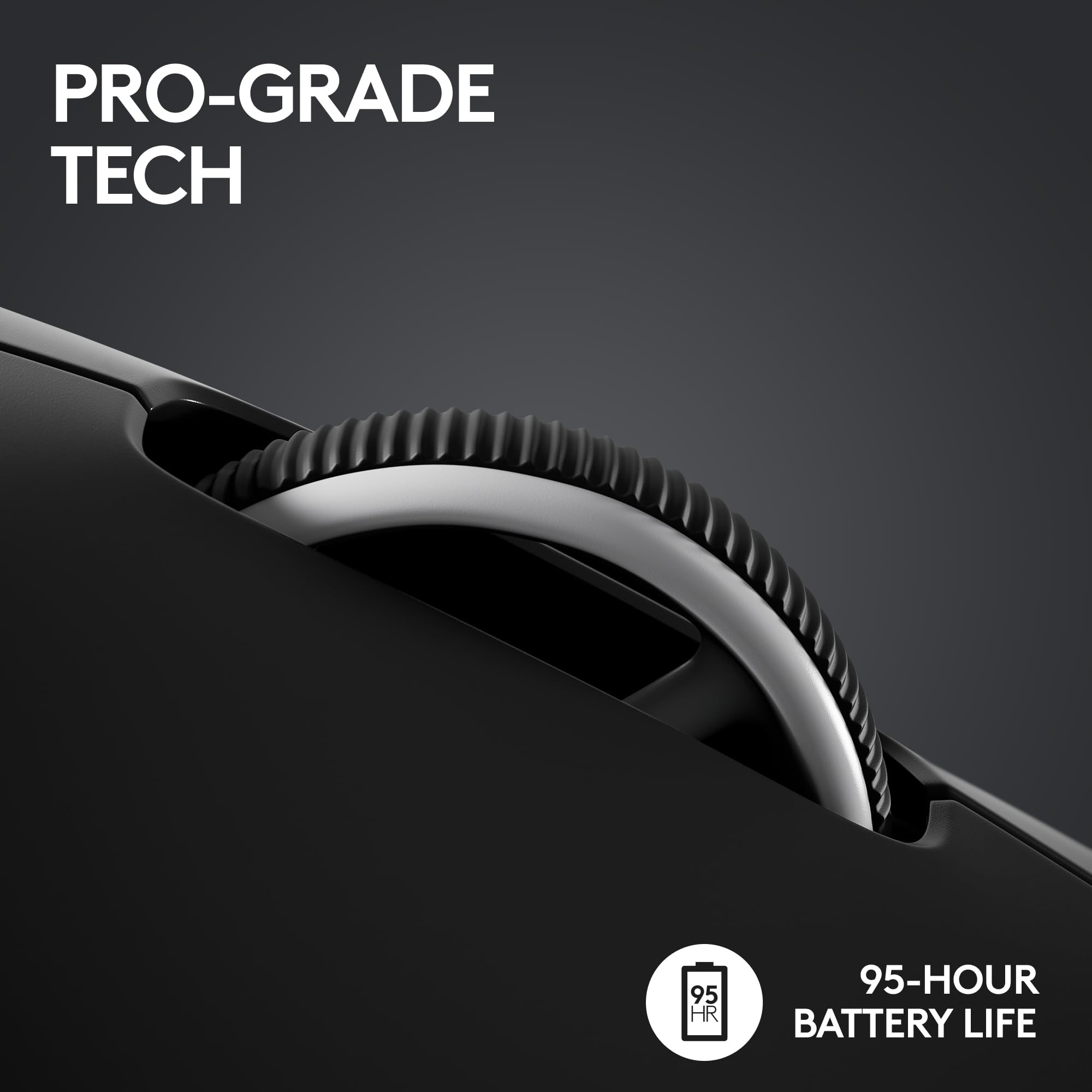 Logitech G PRO X SUPERLIGHT 2 Wireless Gaming Mouse - 60g Ultra-Lightweight, 5 Programmable Buttons, 44K DPI Optical Sensor, 8K Hz Polling Rate, USB-C Charging for PC & Mac - Perfect for Esports, FPS & Competitive Gaming