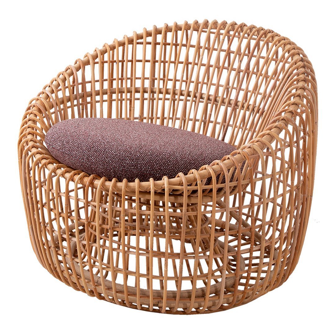 Premium Round Cushion for Nest Chair - Soft Indoor Seat Pad - Perfect for Living Room, Bedroom, Nursery & Cozy Spaces