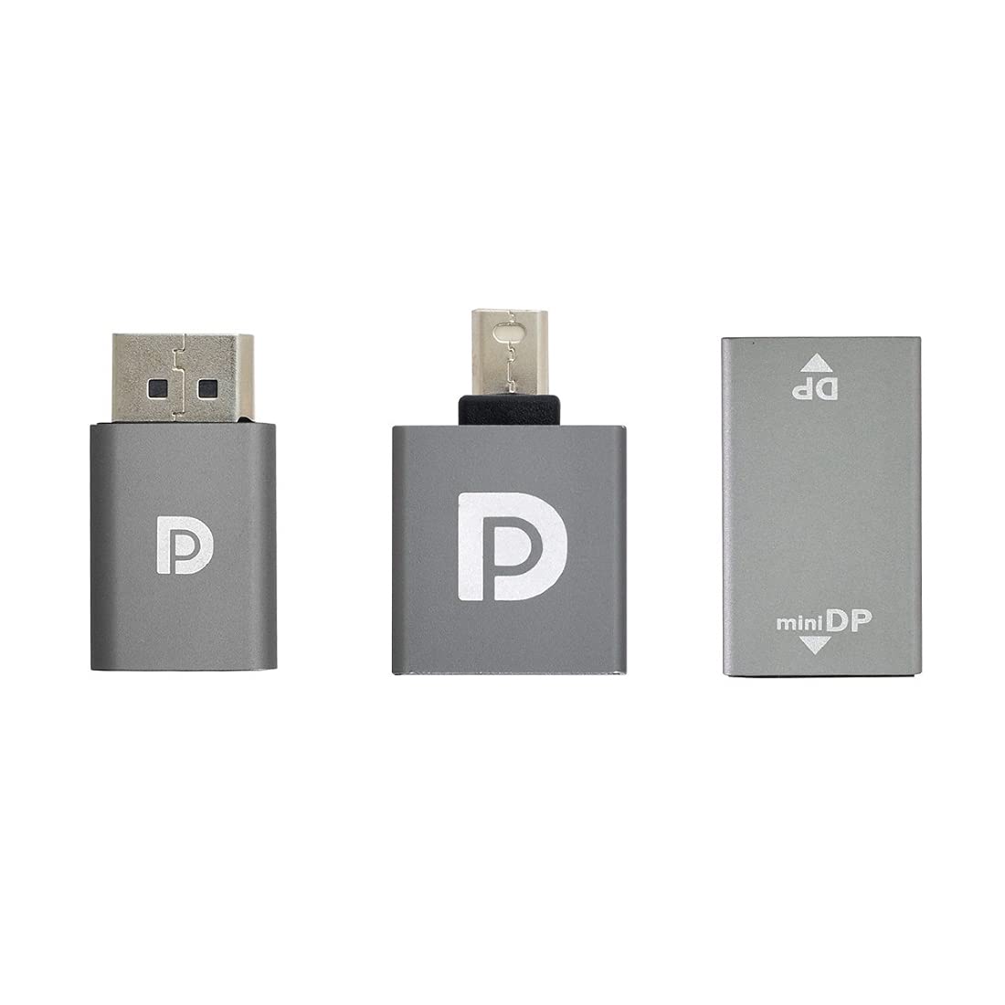 Mini DP to DP Adapter 4K 60Hz - 3pcs Set for PC Laptop TV