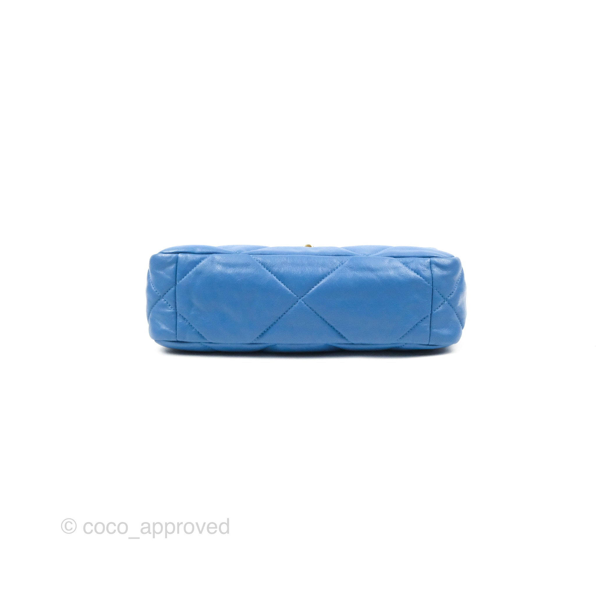 Chanel 19 Small Handbag in Blue with Mixed Hardware - Luxury Crossbody Bag for Women, Perfect for Date Night & Evening Events