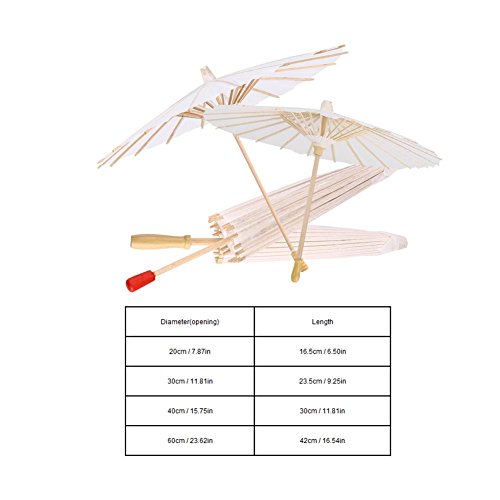 Hand-Painted Chinese Paper Parasol Umbrella - 24