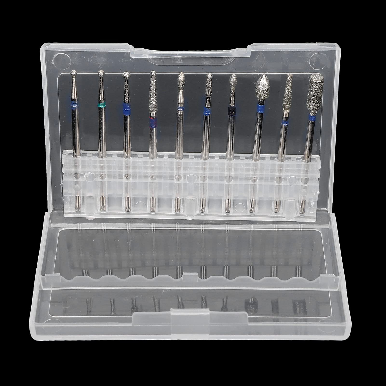 Professional Nail Drill Bits Set - Carbide & Silicone Polishing Heads for Safe & Precise Manicures | At-Home & Salon Use | Perfect for Acrylic, Gel, & Natural Nails