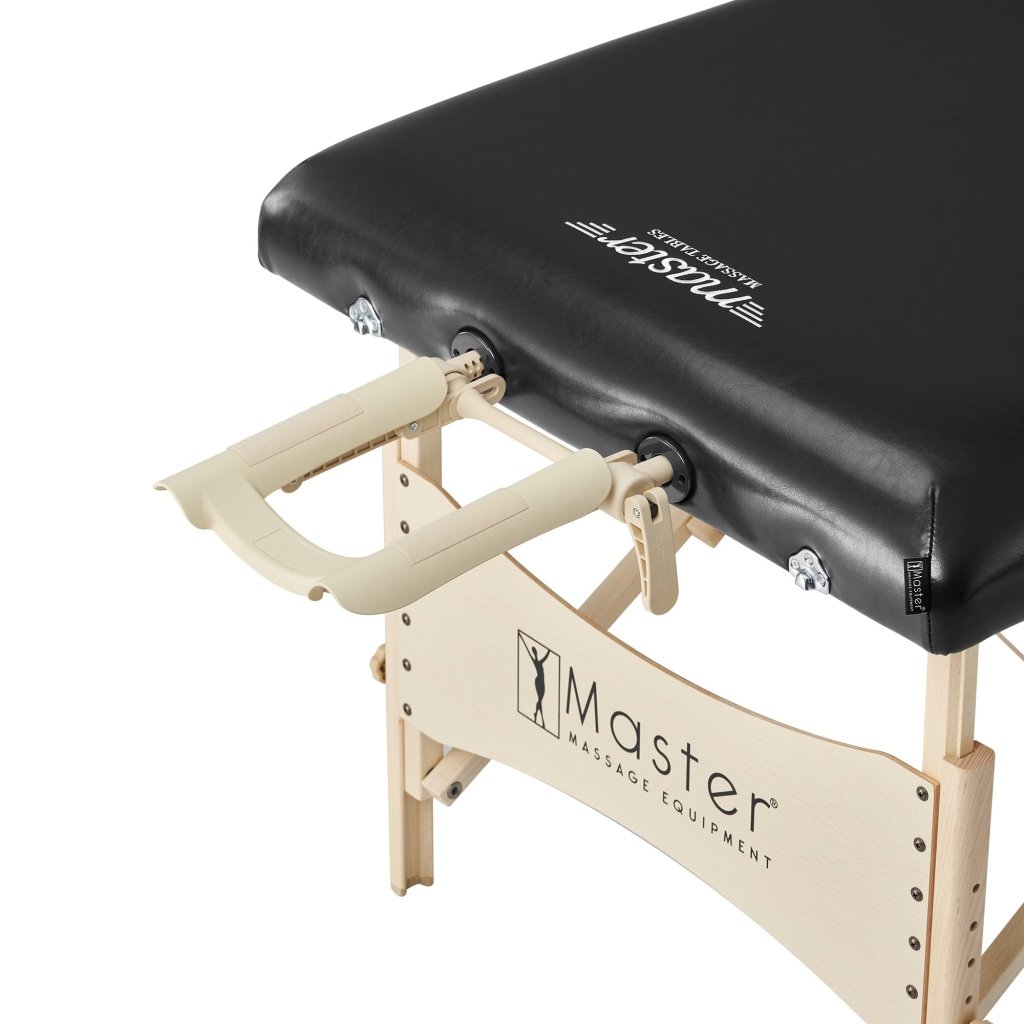 30'' Balboa Portable Massage Table with Adjustable Height & Ambient Light - Professional Foldable Massage Bed for Home, Spa, or Physical Therapy Sessions