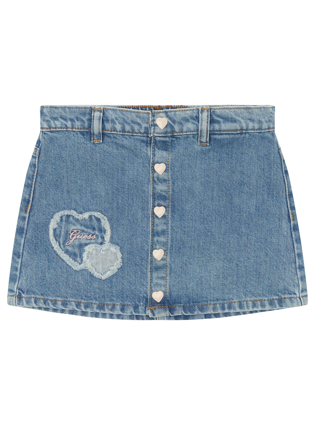 Blue Denim Mini Skirt for Women - High Waisted Stretch Denim Skirt (Size 2-7) | Perfect for Casual Outfits, Date Nights & Summer Fashion