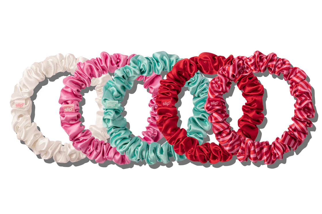 Gelati Midi Scrunchies - Soft Stretchy Hair Ties for Women & Girls - Perfect for Ponytails, Buns & Everyday Hair Styling