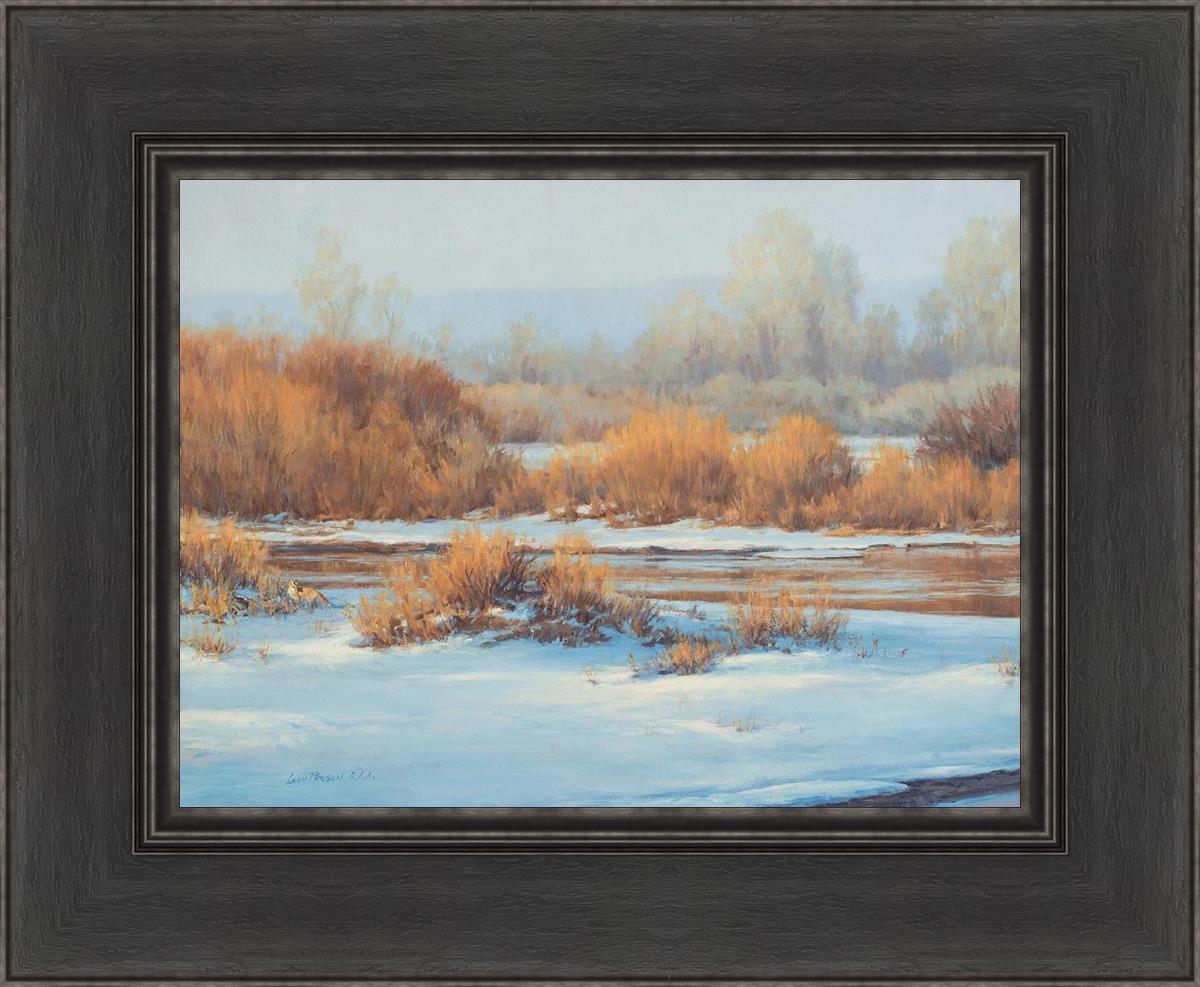 Fox Hunt Painting by Leon Parson - Wildlife Art for Home & Office Decor - Perfect for Living Room, Bedroom or Office Wall Art