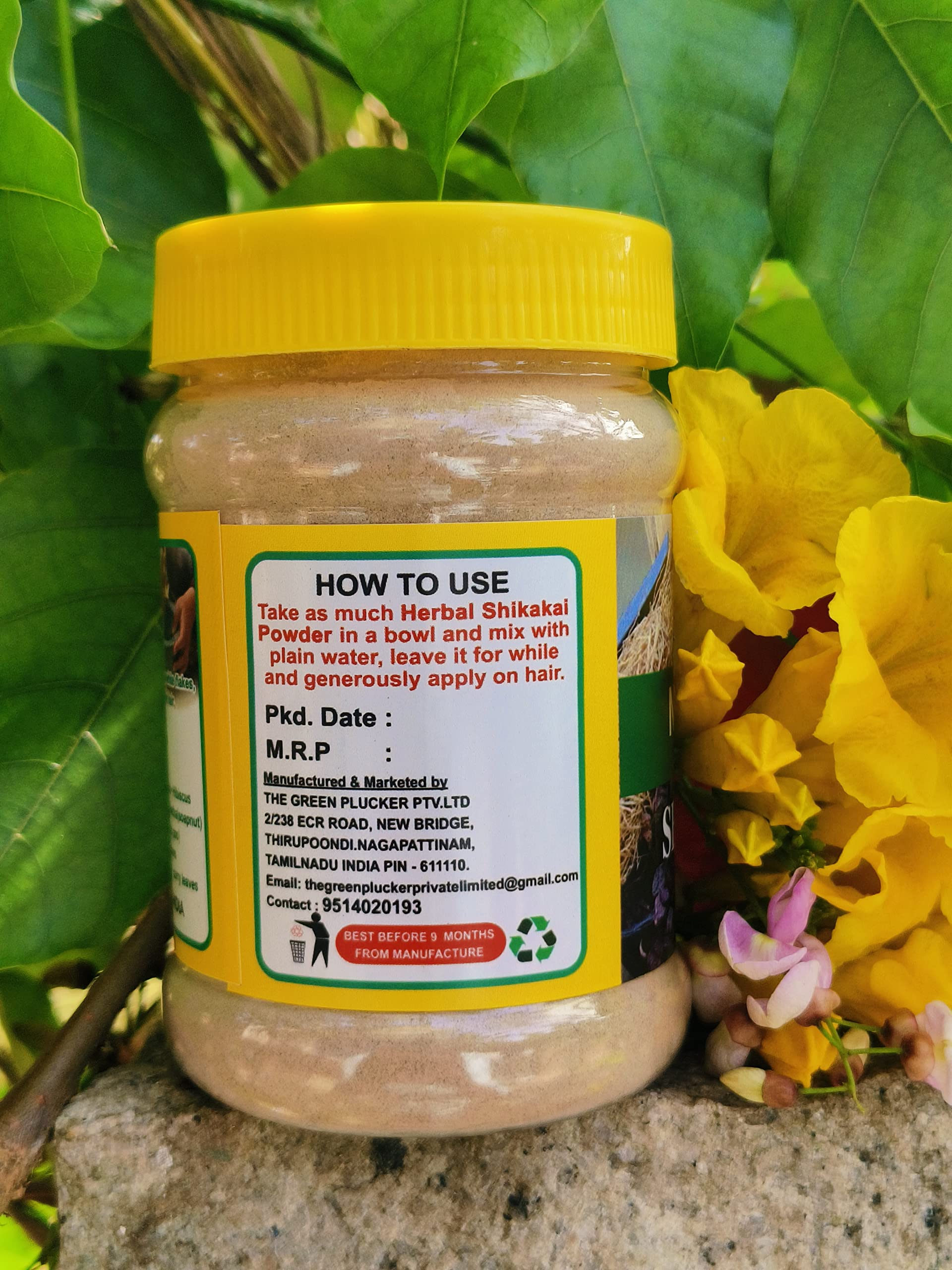 NATURE NOW Herbal Shikai Powder with FREE Loofah - Natural Exfoliating Body Scrub for Smooth & Glowing Skin | Perfect for Spa Day, Post-Workout Refresh & Dry Skin Care