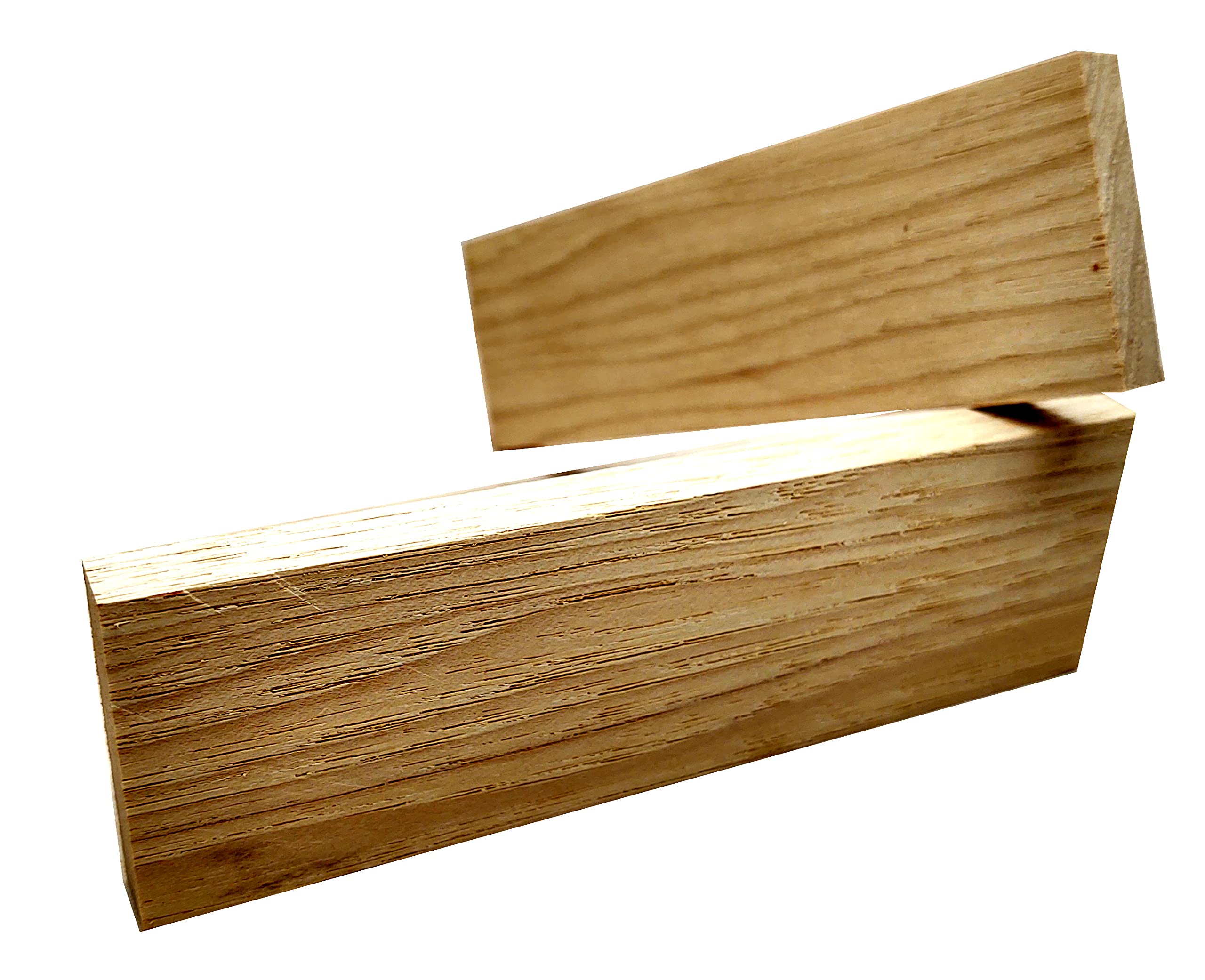 Premium American Hickory Knife Scales - Durable Wood Handles for Custom Knives - Perfect for Hunting, Camping & DIY Knifemaking Projects