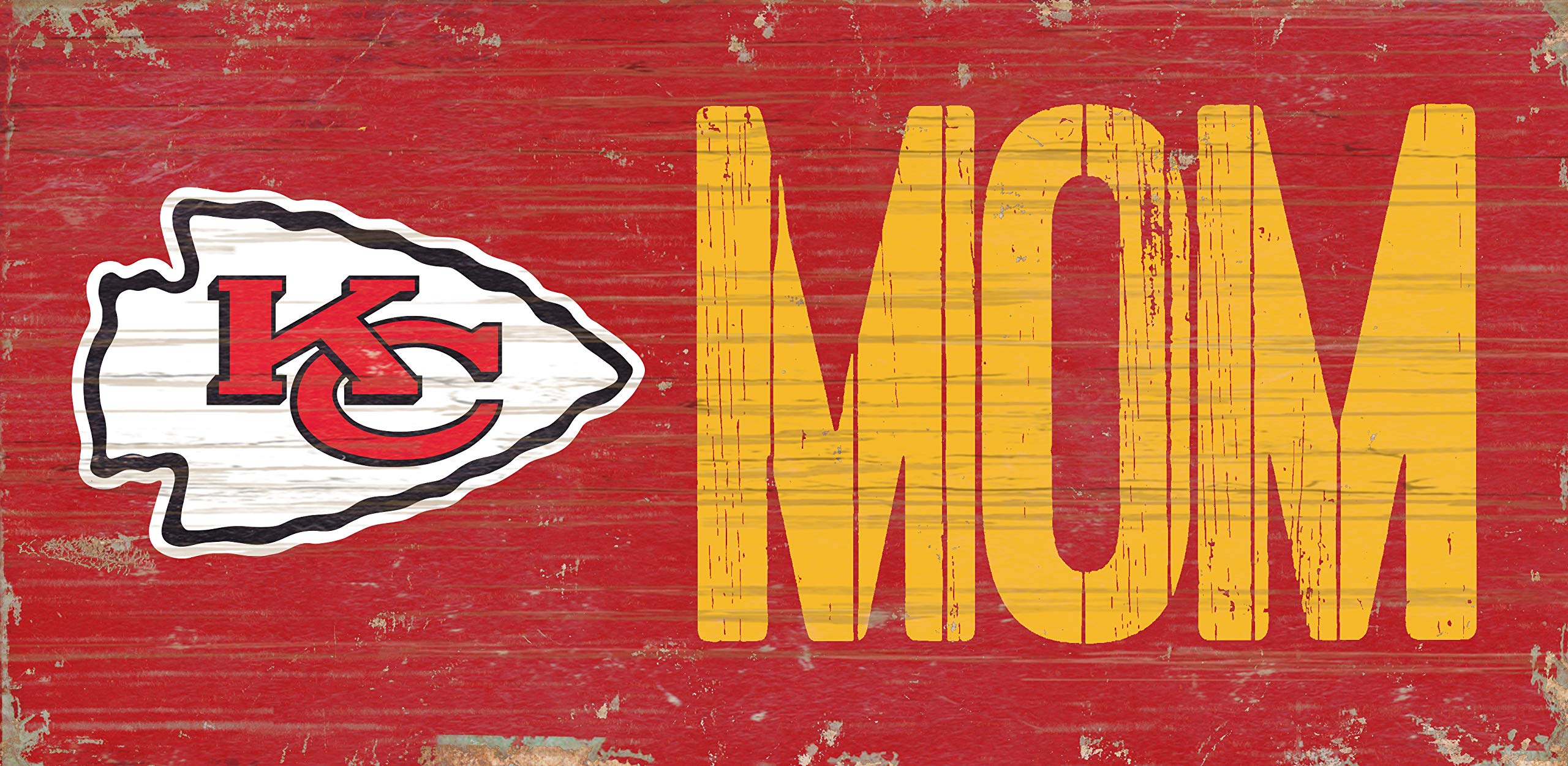 Fan Creations NFL Wood Sign - Handmade Wooden Plaque for Football Fans - Perfect for Game Room, Man Cave, and Sports Themed Decor