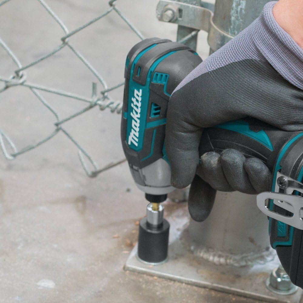 Makita XST01Z 18V LXT Lithium-Ion Brushless Cordless Oil-Impulse 3-Speed Impact Driver - Tool Only - Perfect for Construction, Woodworking, and DIY Home Projects