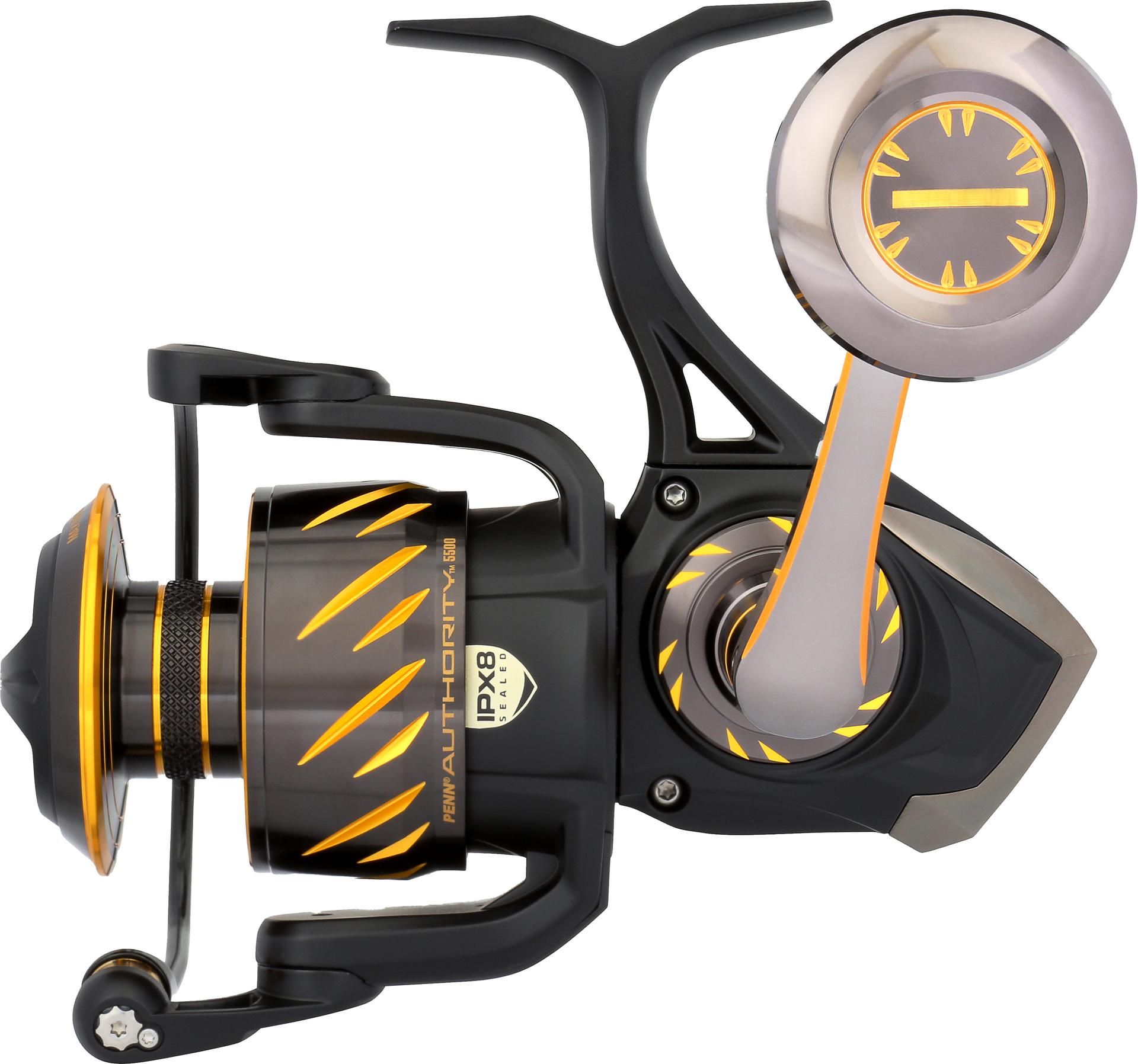 Authority® Spinning Reel - High Performance Fishing Reel for Saltwater & Freshwater | Smooth Drag System, Lightweight Design | Perfect for Bass, Trout & Surf Fishing
