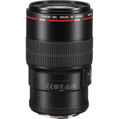 Canon EF 100mm f/2.8L Macro IS USM Lens - Professional Macro Photography Lens with Image Stabilization for DSLR Cameras - Perfect for Product Photography, Nature Close-Ups & Portraits