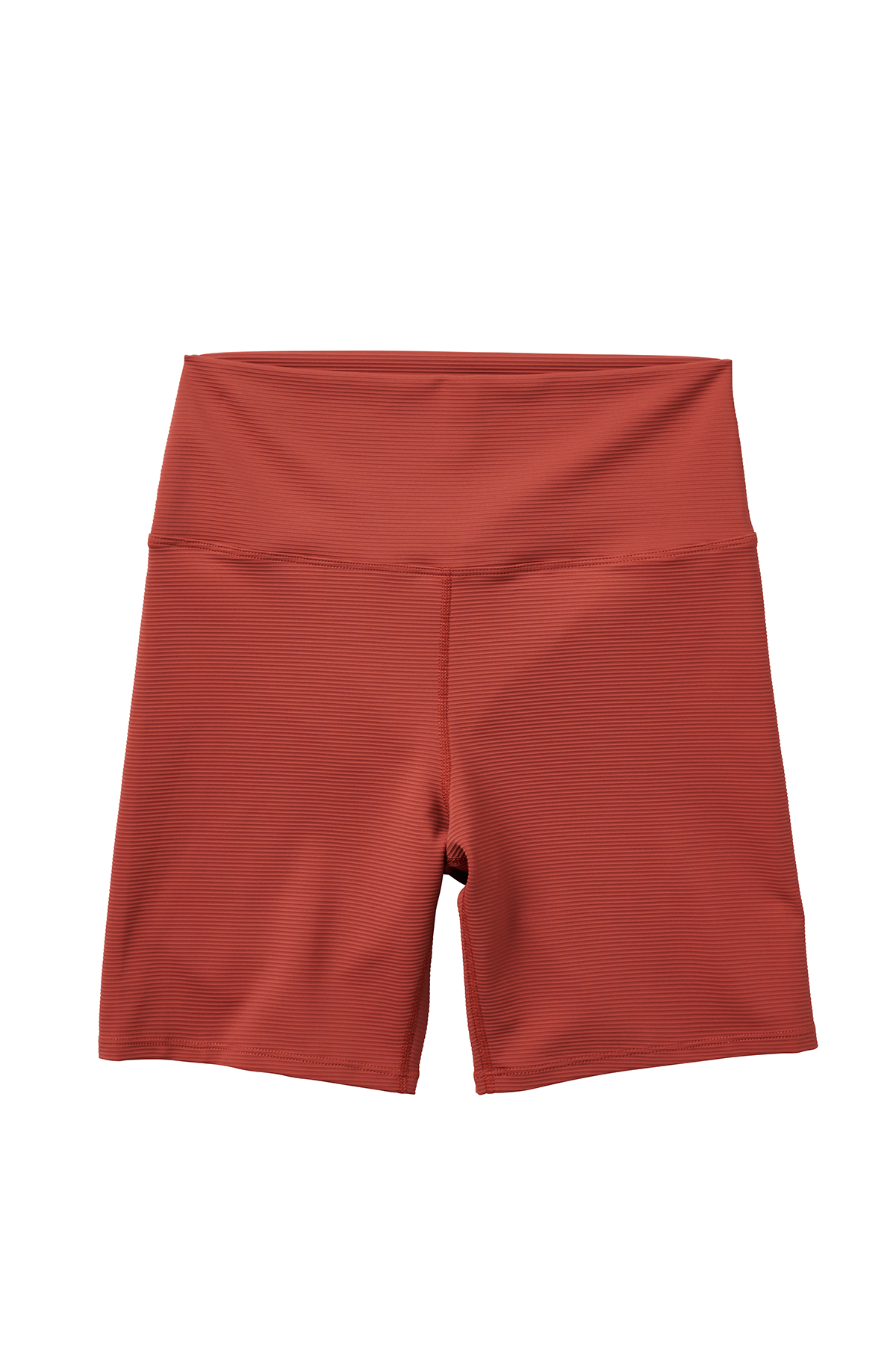 High Waist Women's Bike Shorts - Ribbed Fabric for Comfort & Style - Perfect for Cycling, Workouts & Casual Wear
