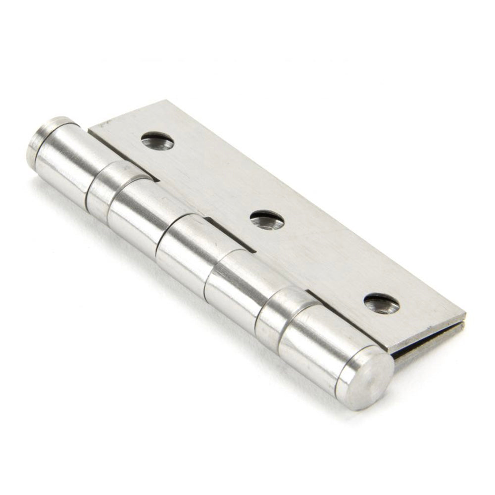 Stainless Steel Ball Bearing Butt Hinges - Heavy Duty Door Hinges for Smooth Swing - Perfect for Cabinet Doors, Furniture & Interior Applications