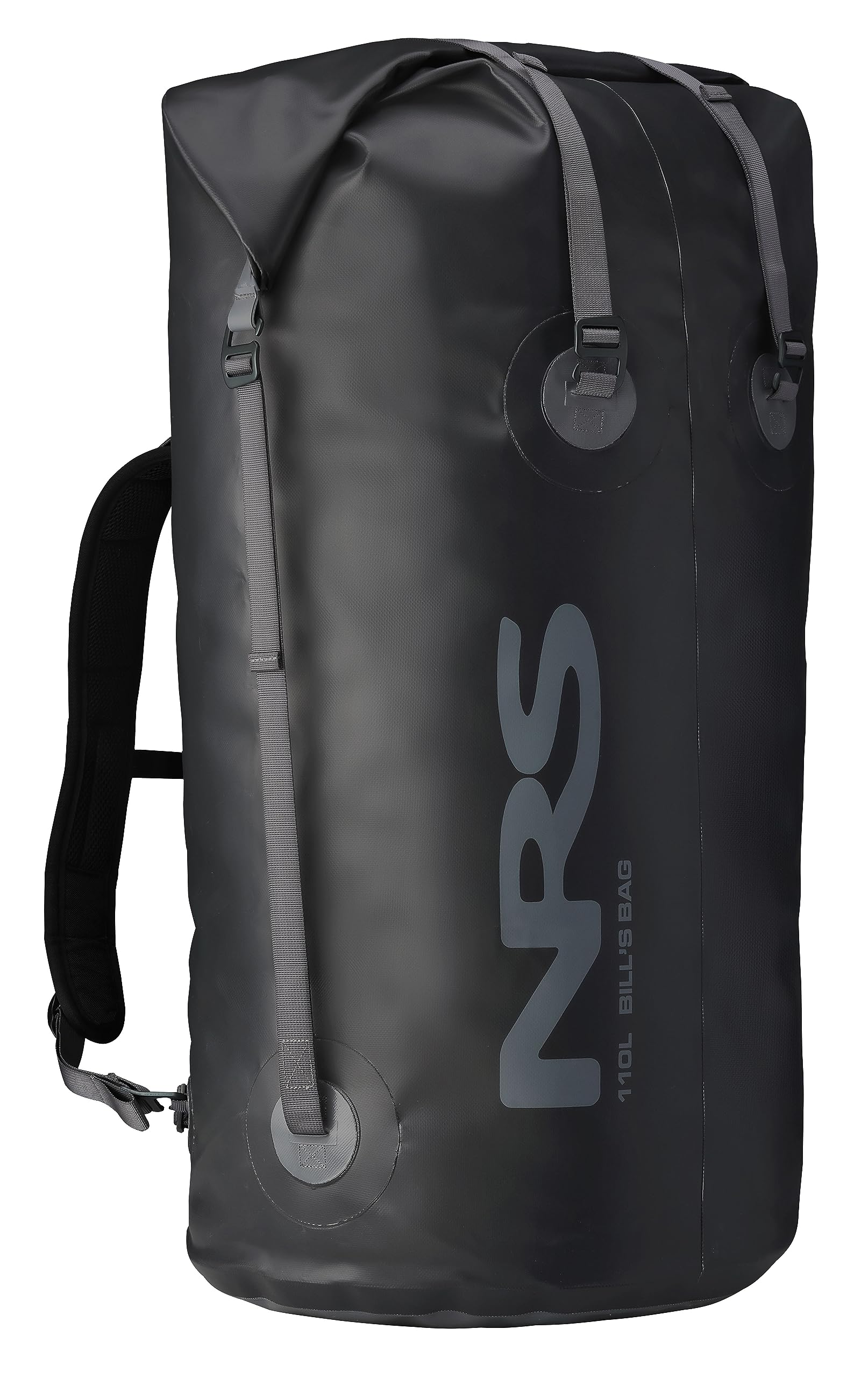 NRS Bill's Bag 110L Waterproof Dry Bag - Heavy-Duty Storage for Kayaking, Camping & Outdoor Adventures | Flint Color