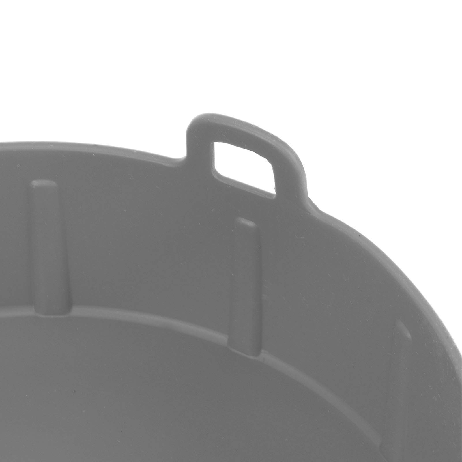 01 Air Fryer Silicone Pot - Universal Non-Stick Air Fryer Basket Liner for Easy Cleaning | Reusable Oven Accessory | Fits Most Air Fryers | Perfect for Cooking, Baking & Meal Prep (Gray)