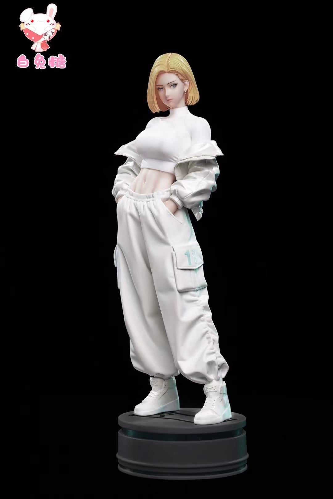 Trendy Android 18 Cosplay Costume - Dragon Ball Z Anime Outfit for Halloween & Comic Con | Rabbit Candy Studio