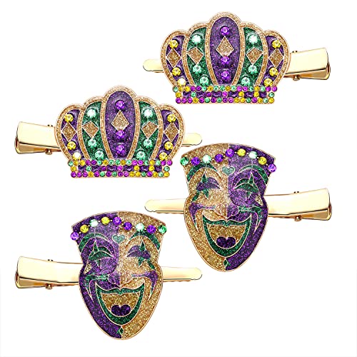 crown skull hairclips