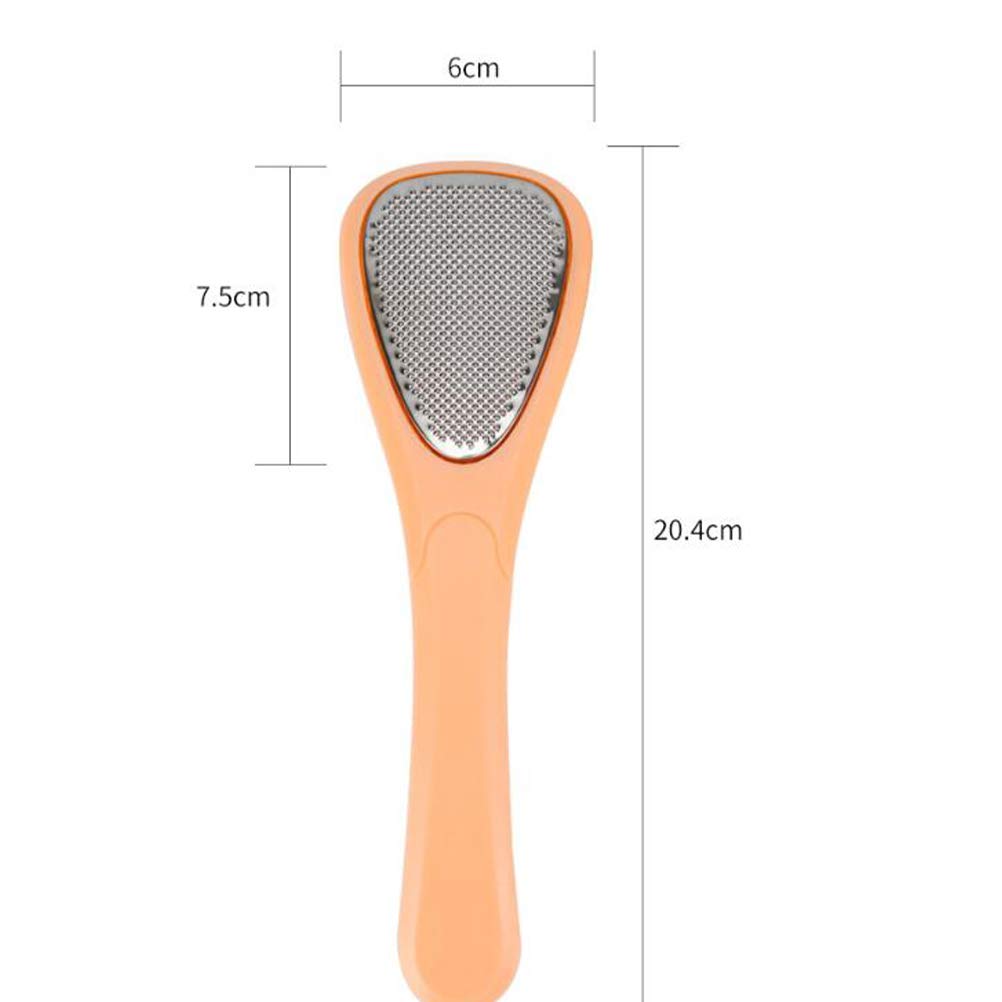 2-Pack Stainless Steel Pedicure Foot Files – Professional Foot Grater & Callus Remover for Smooth Feet – Perfect for Home Pedicure, Spa, and Foot Care Routine
