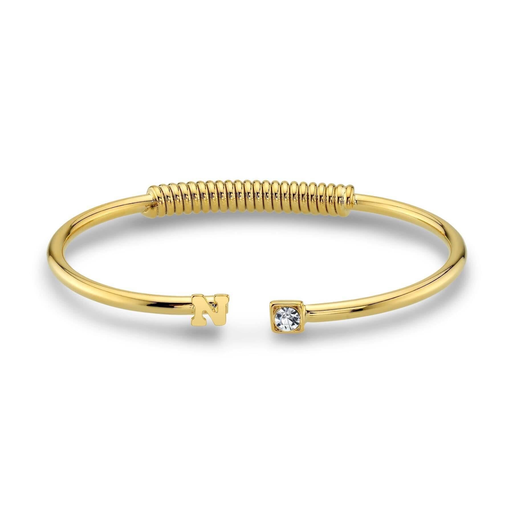 Gold Tone And Crystal Clear