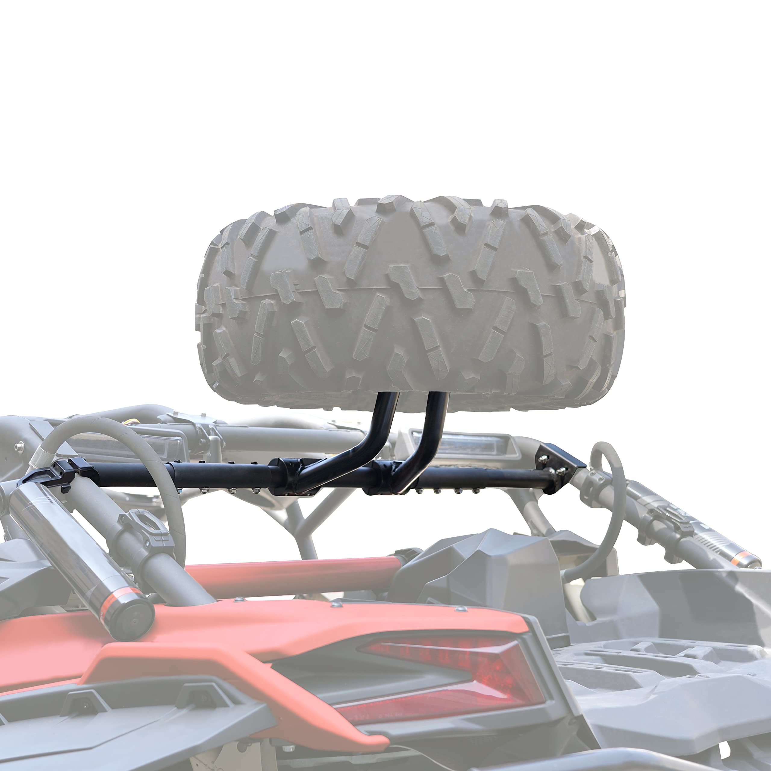 SAUTVS Spare Tire Carrier Holder for Can-Am Maverick X3 (2017-2025) | Rear Mount Rack for 32