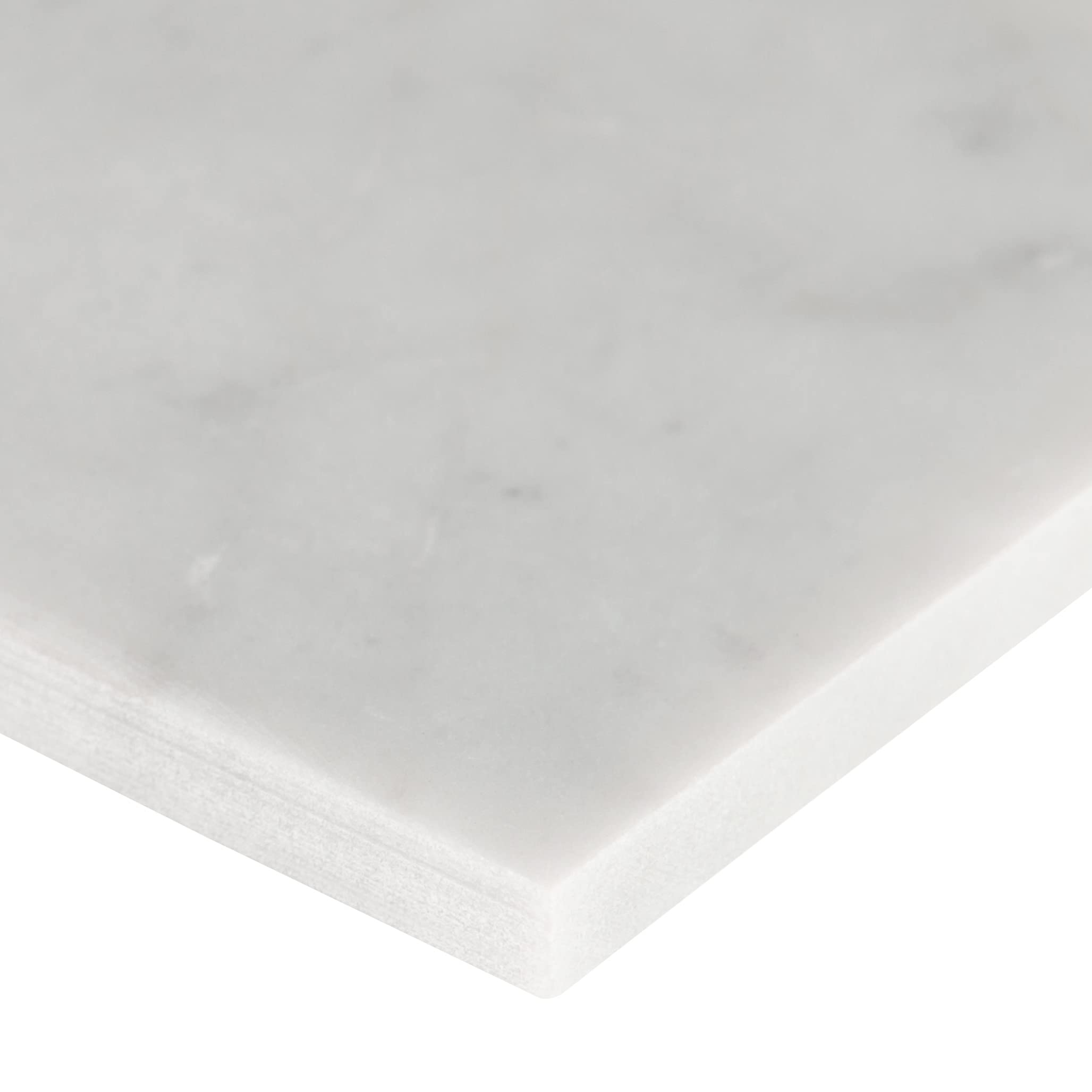 MSI Carrara White 12x4 Inch Honed Marble Subway Tile - Premium Kitchen Backsplash, Bathroom Wall & Shower Tile, Durable Floor Tile for Home Renovation - Perfect for Modern Farmhouse, Spa Bathroom & Luxury Kitchen Designs