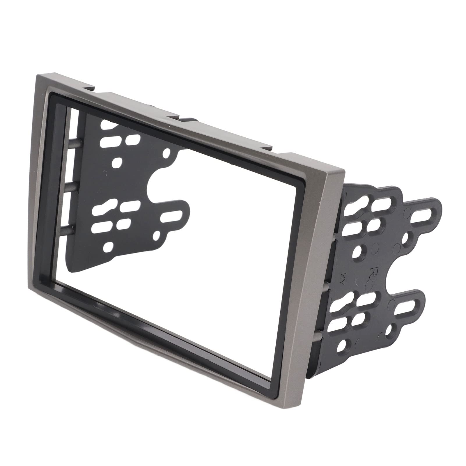 Premium ABS Car Radio Mounting Trim - Durable Bezel Kit for Secure Stereo Installation | Perfect for DIY Car Audio Upgrades & Dash Repairs