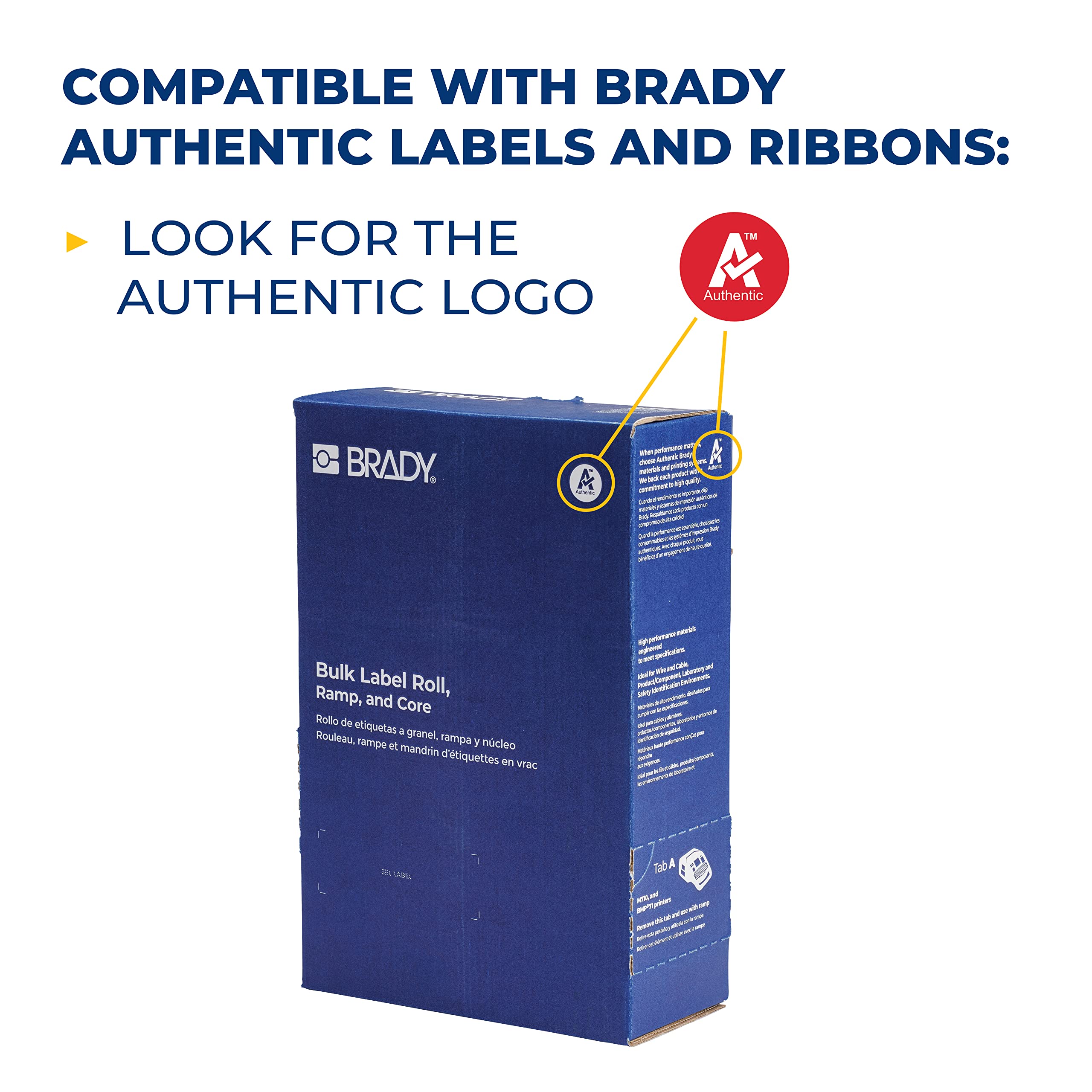 Brady M710 Bluetooth & Wi-Fi Portable Label Printer with Hard Case (M710-WB-KIT) - Fastest Advanced Wireless Label Maker for Warehouse, Shipping & Inventory Labels - Perfect for Small Business & Logistics Use