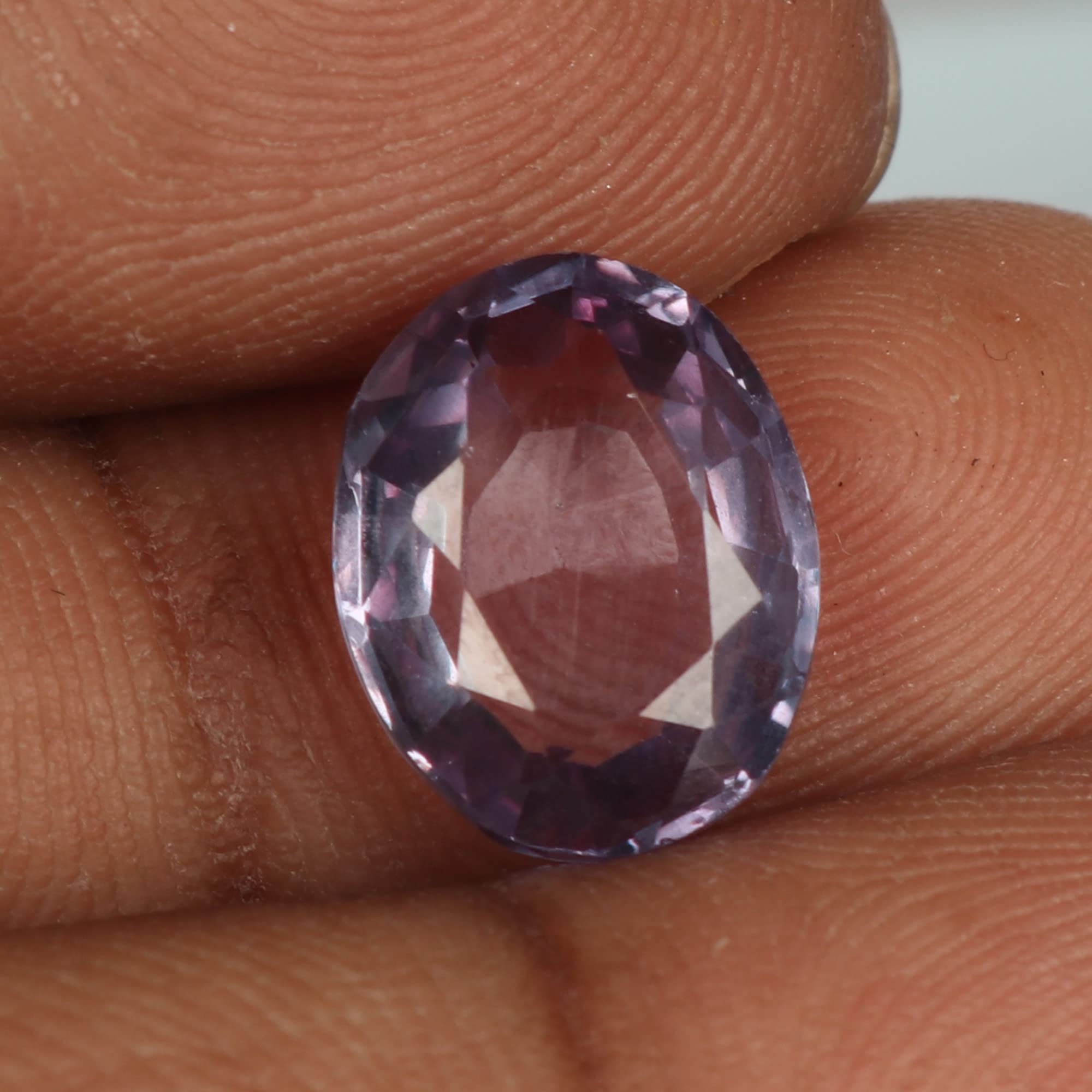 GEMHUB Oval Cut Alexandrite Ring – Size Small, Color Changing Brazilian Alexandrite Gemstone (VV-278) | Perfect for Engagement, Anniversary & Special Occasion Gifts