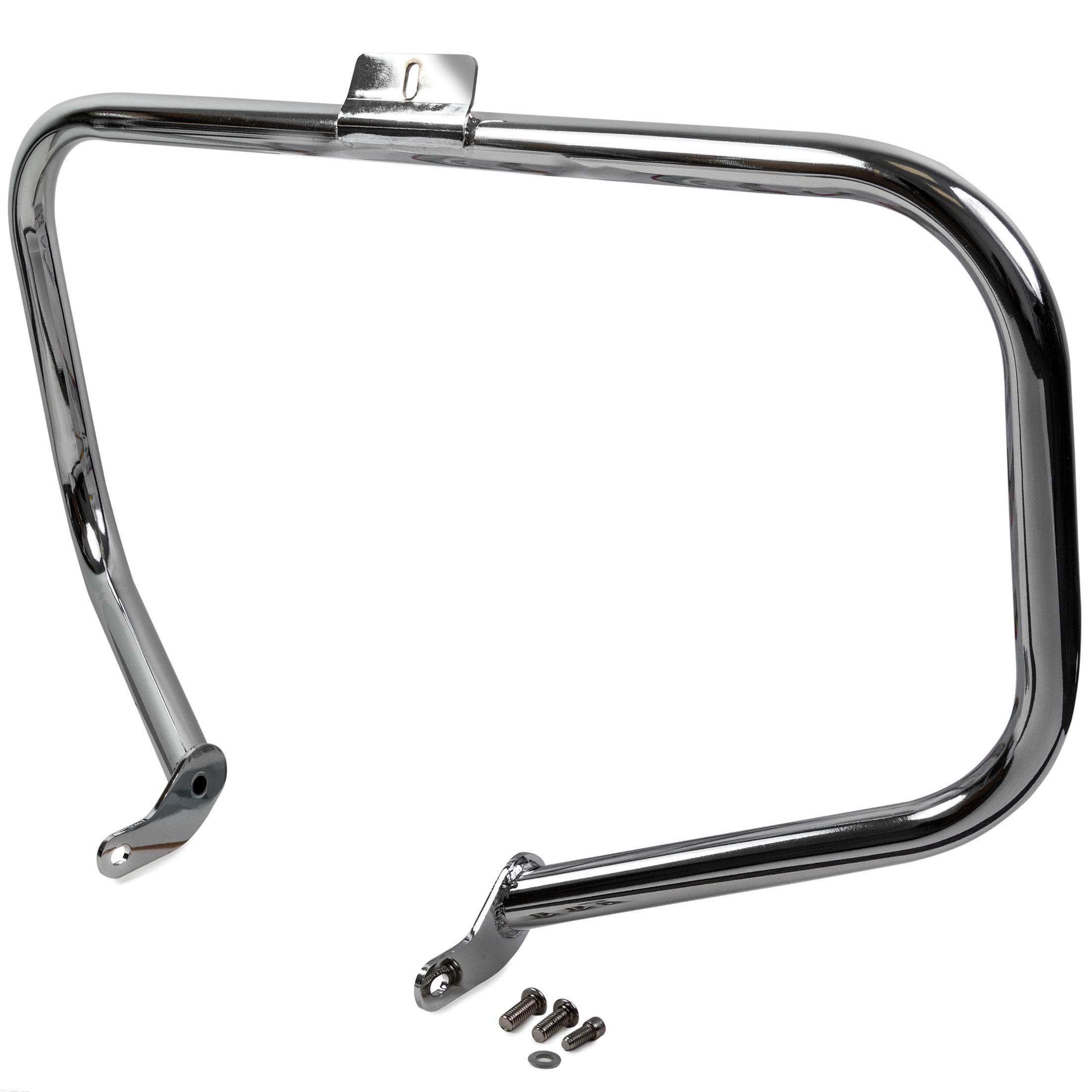 Krator Engine Guard Crash Bar for Harley Davidson Fat Boy FLSTFSE2 (2006) - Heavy Duty Motorcycle Protection for Highway & City Riding
