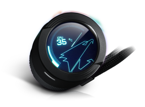 Gigabyte AORUS Waterforce X 360mm AIO Liquid CPU Cooler - High Performance RGB Cooling for Gaming PCs, Workstations & Overclocking - Perfect for Intel/AMD Processors