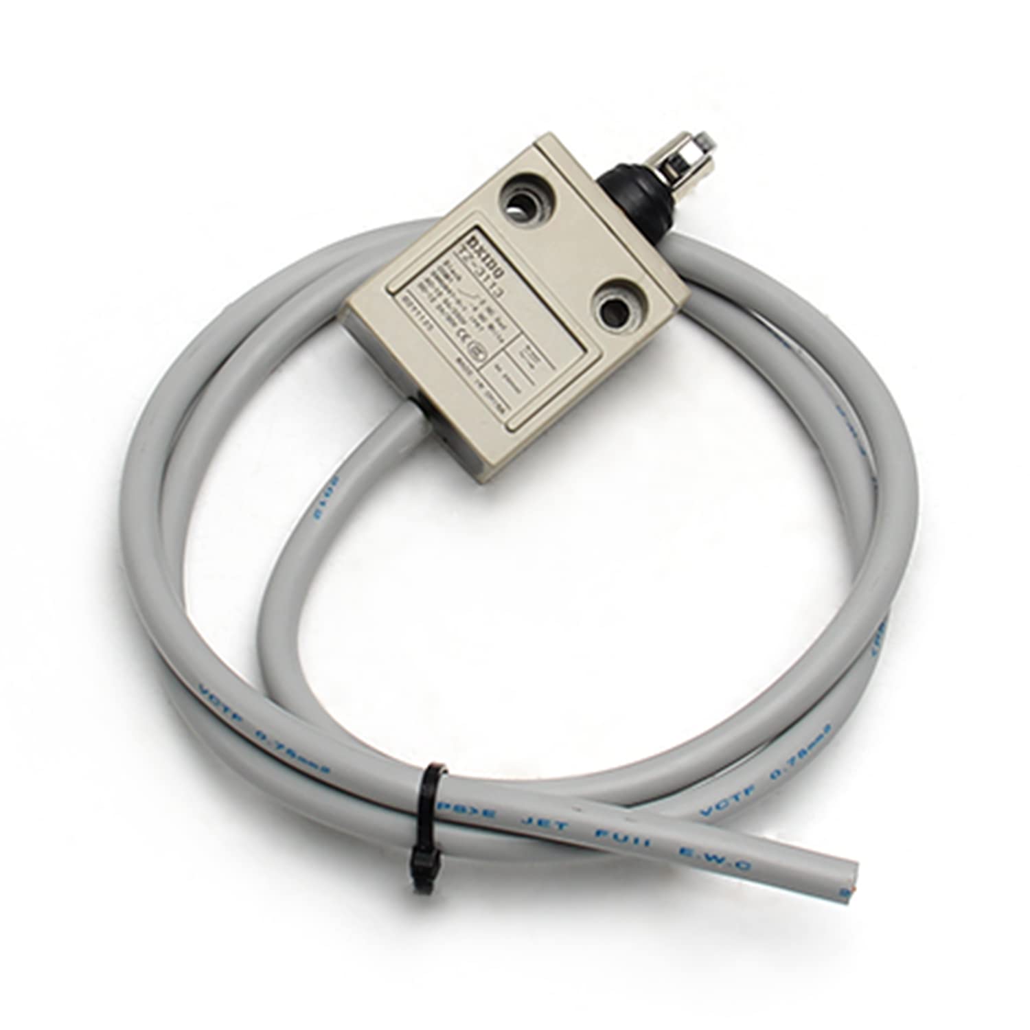 Fielect TZ-3113 Roller Plunger Limit Switch 1NC+1NO Momentary Waterproof Micro Switch - Perfect for CNC Machines, 3D Printers, Industrial Automation & Door Safety Controls