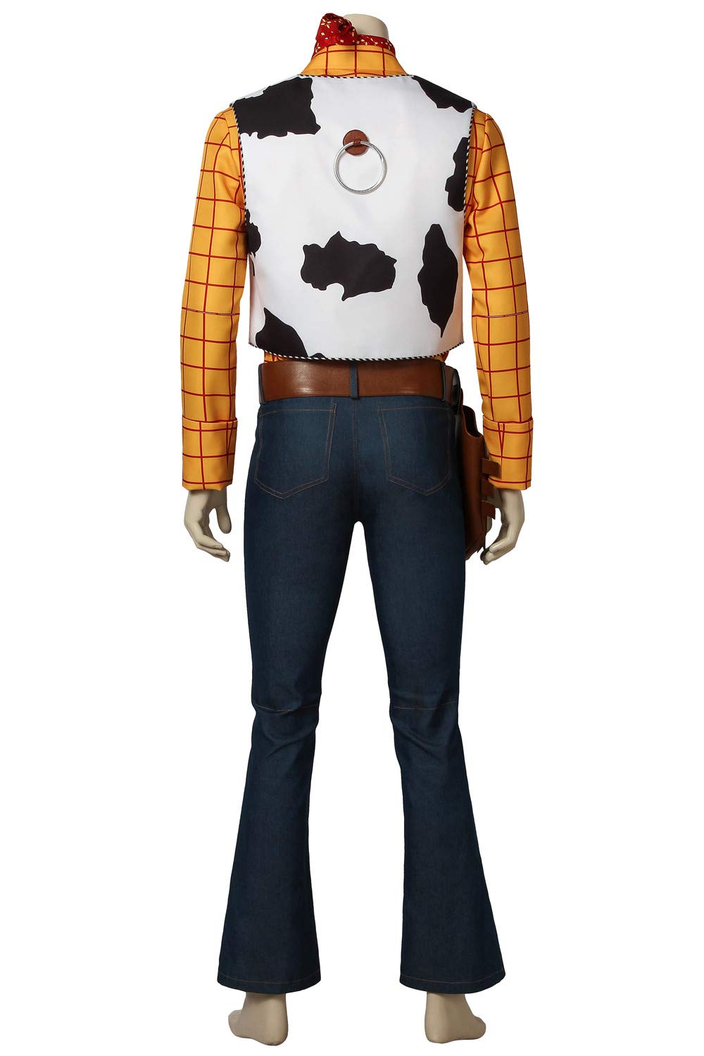 LILLIWEEN Cowboy Costume for Adults - Western Sheriff Halloween Outfit, Cosplay & Fancy Dress Costume - Perfect for Halloween Parties, Western Themed Events & Cosplay Conventions