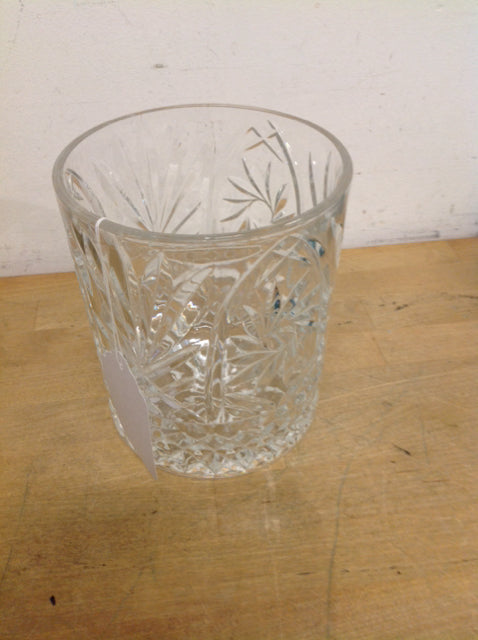 Premium 7-Cut Crystal Ice Bucket - Elegant Champagne & Wine Chiller for Parties, Weddings & Home Bar Decor