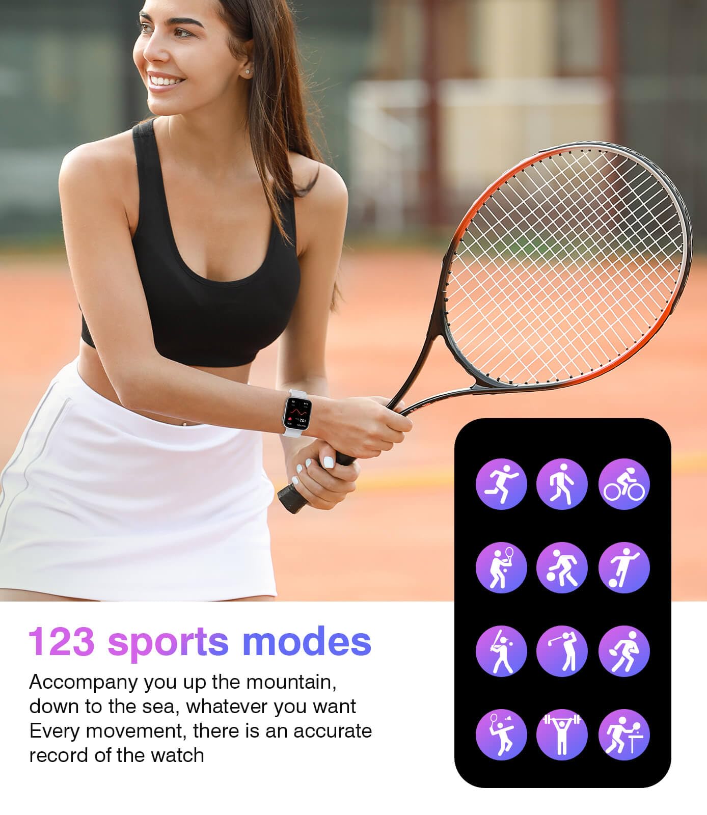 2024 Smart Watch for Men & Women - Bluetooth Call, 1.9