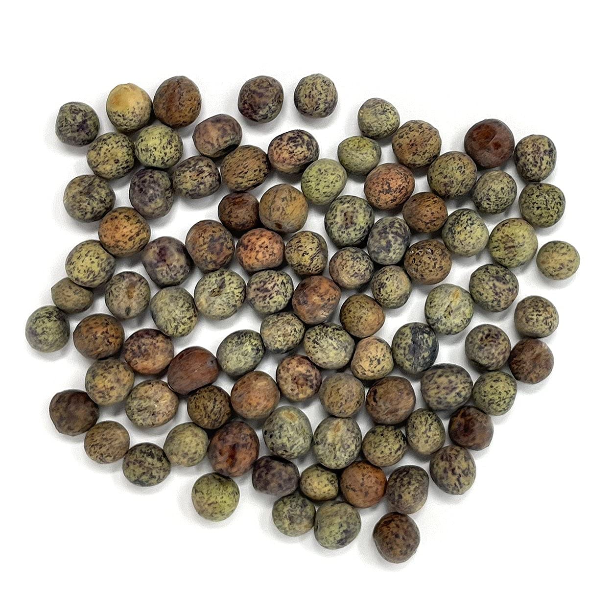 Organic Speckled Pea Microgreen Seeds - Non-GMO, Certified Organic (60 Seeds) - Perfect for Home Gardening, Healthy Salads & Smoothie Bowls
