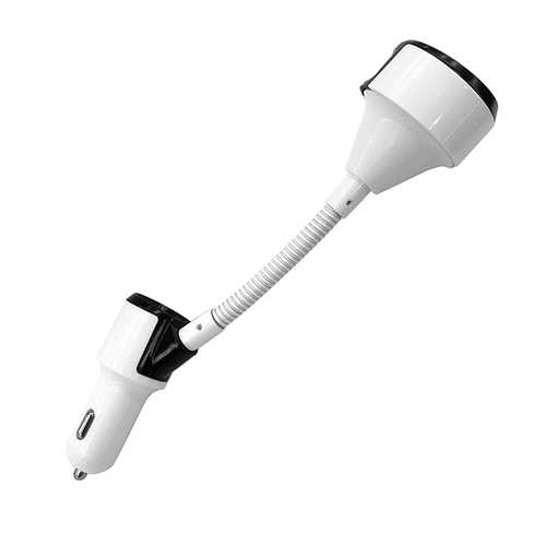 Fast 3.4A Dual USB Bluetooth Car Charger with 1.4