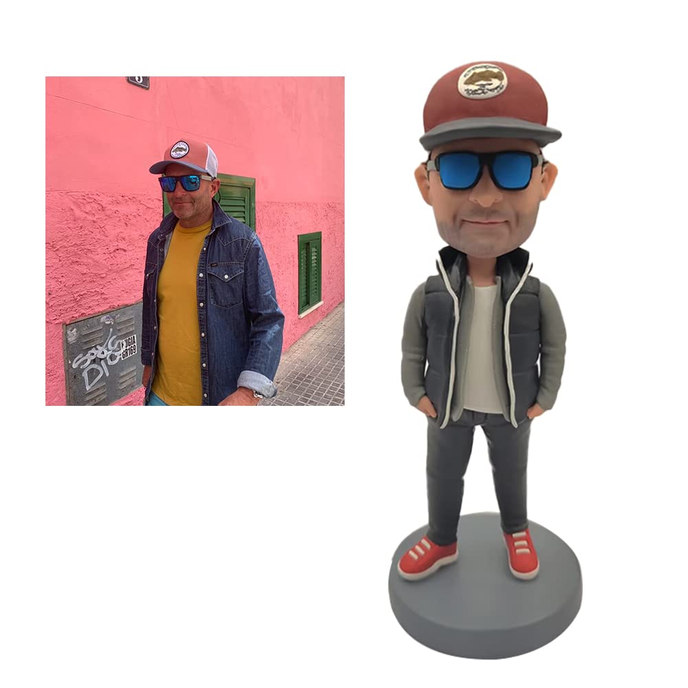 Custom Career Bobblehead - Personalized Husband Birthday Gift & Office Boss Present - Perfect for Anniversaries, Retirement, Promotions & Desk Decor