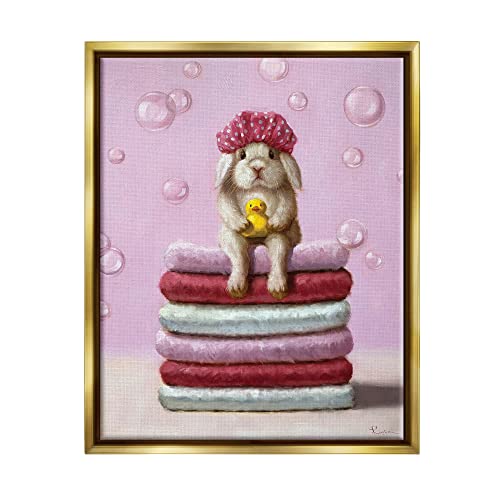Gold Floater Framed
