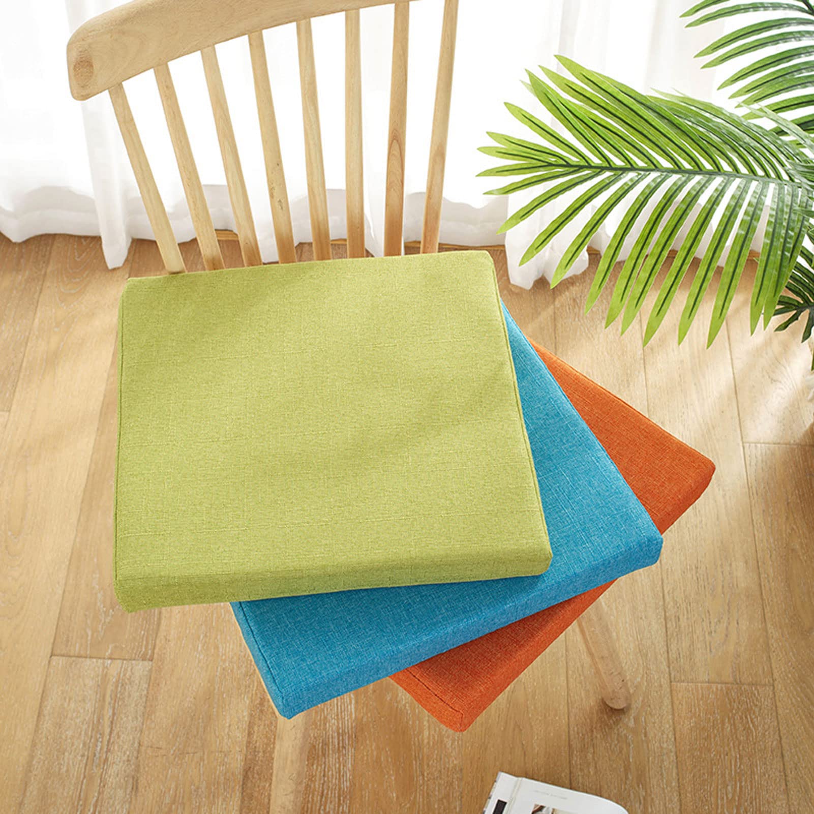 Custom Bench Cushion - Personalized Size Non-Slip Bay Window Seat Pad (1.18
