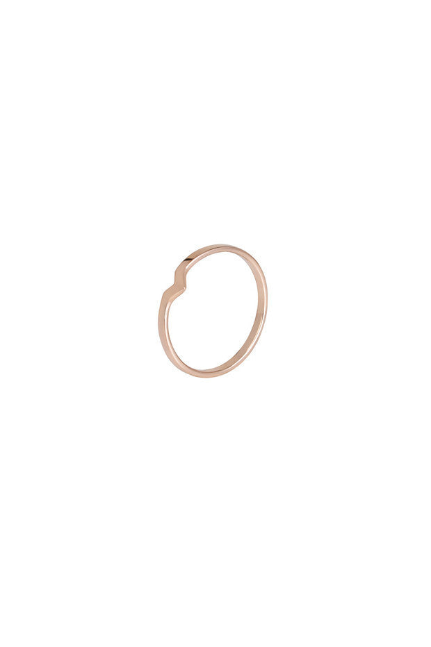 Hero Ring for Women - 18K Rose Gold Plated Elegant Band Ring - Perfect for Valentine's Day, Anniversary & Everyday Wear