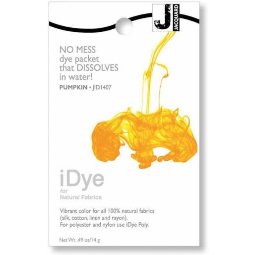 iDYE for Natural Fabrics - 14g Packet | All-Natural Fabric Dye for Cotton, Linen & More | Perfect for DIY Clothing, Home Decor & Craft Projects