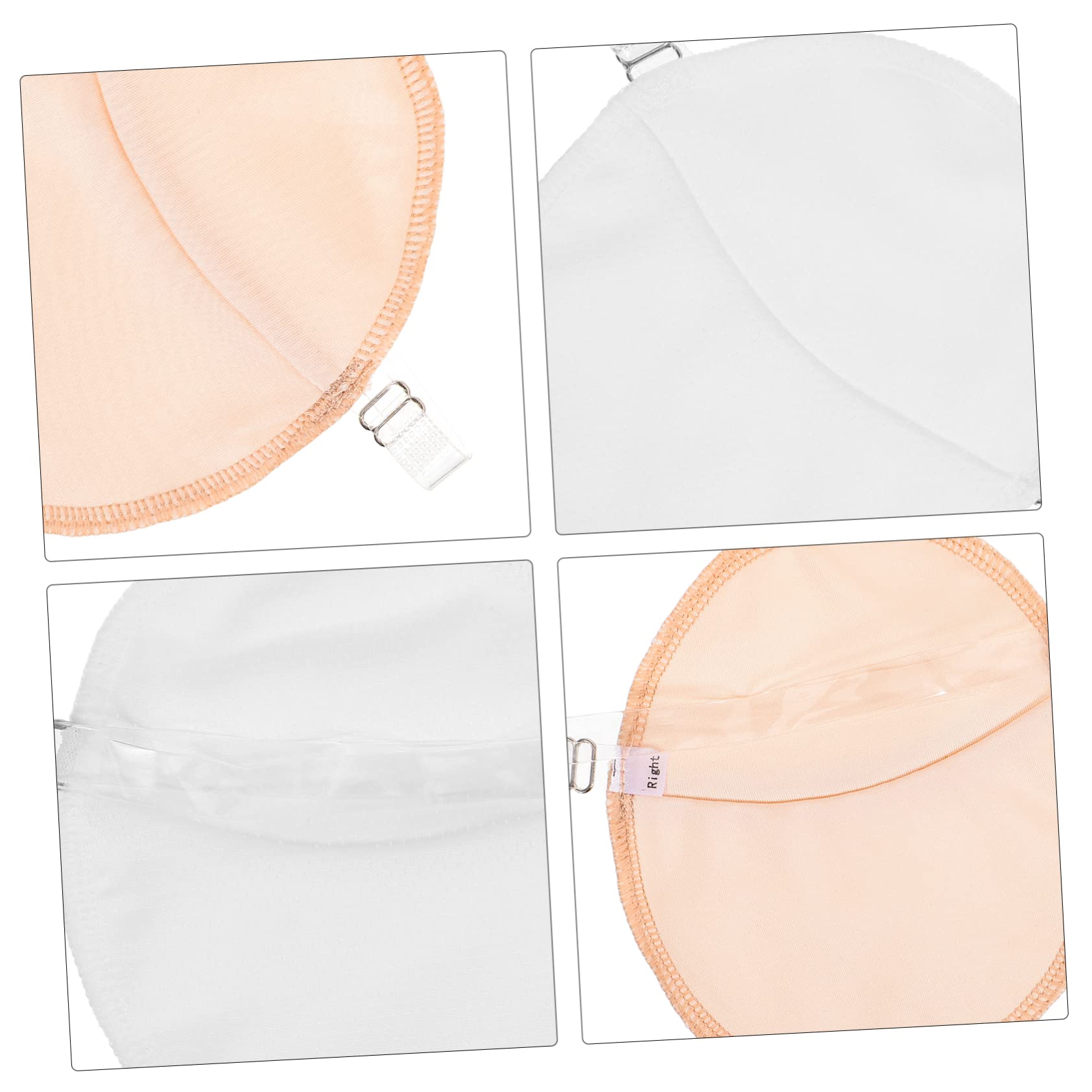 4 Pairs Women's Underarm Sweat Pads - Breathable Polyester Armpit Protectors for Dresses & Shirts - Stay Dry & Confident for Work, Gym & Daily Wear