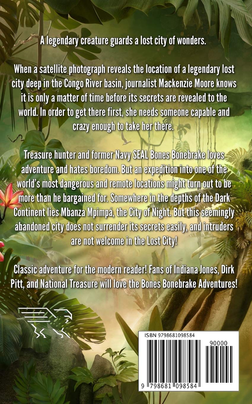 Lost City: A Bones Bonebrake Adventure Book - Exciting Mystery Novel for Teens & Adults - Perfect for Travel Reading & Adventure Lovers