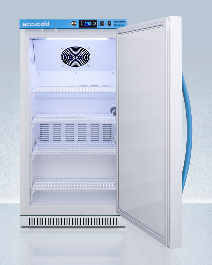 Accucold 2.83 Cu.Ft. Compact Breast Milk Refrigerator - ADA Compliant Height, Energy Efficient, Perfect for Nursing Mothers & Daycare Centers (MLRS32BIADAMC) - Ideal for Home, Hospital & Clinic Use