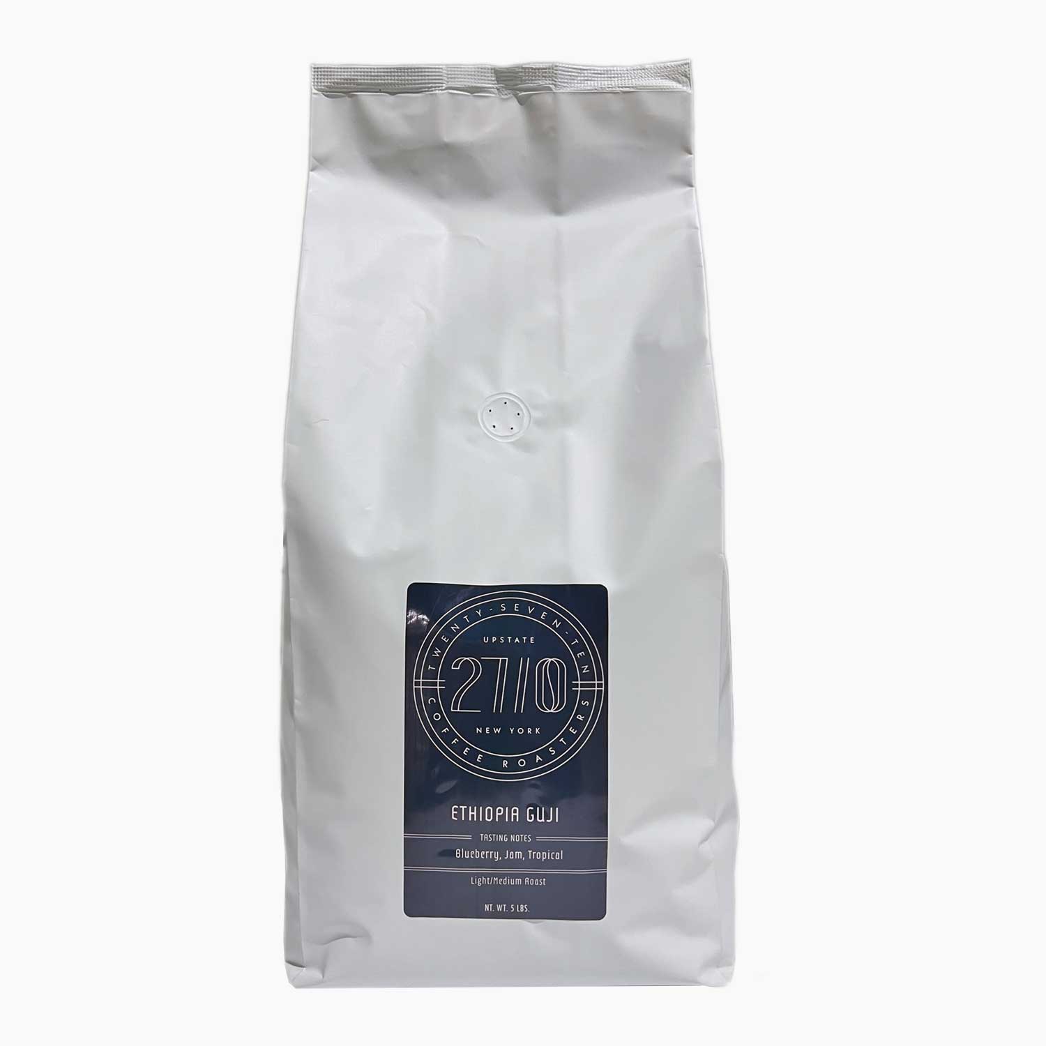 Ethiopia Guji Grade 5 Coffee Beans - Premium Single Origin Arabica for Pour Over, French Press & Espresso - Fresh Roasted Specialty Coffee for Home Brewing & Gifts