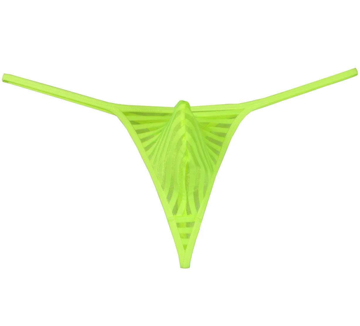Men's Striped Micro Thong Underwear - T-Back G-String Jockstrap for Gay Men - Comfortable & Sexy Design for Nightclubs, Beach & Intimate Moments