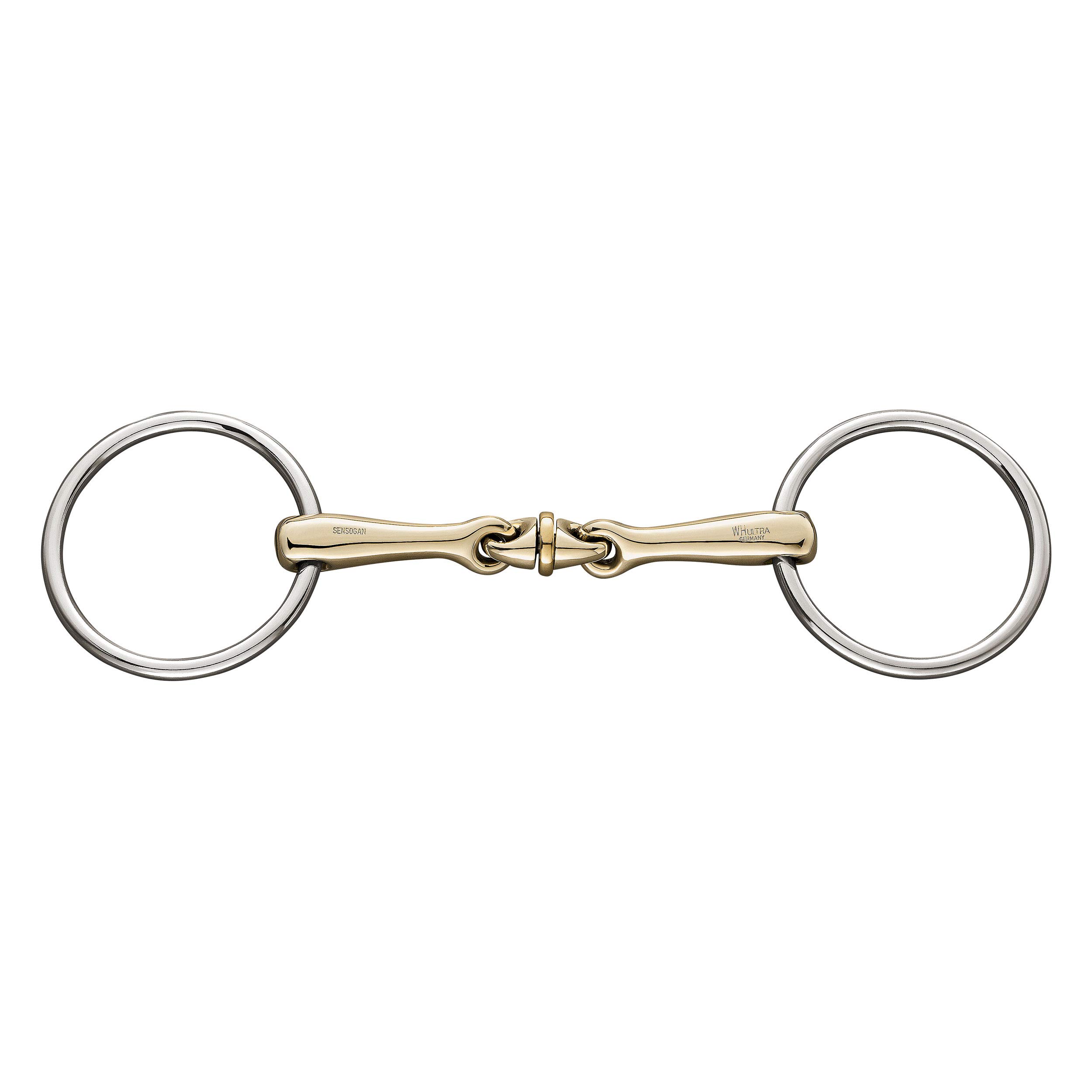 Sprenger WH Ultra Snaffle 16mm Stainless Steel Horse Bit - Sensogan Technology for Gentle Training | Perfect for Dressage, Jumping & English Riding