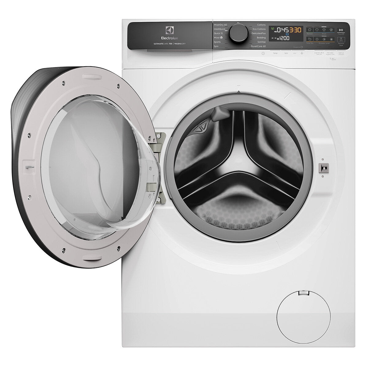Electrolux UltimateCare 700 10kg/6kg Front Load Washer Dryer Combo - Energy Efficient White Laundry Machine (Model EWW1043R7WC) for Apartments & Small Homes